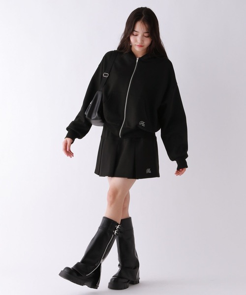 repipi armario（レピピ アルマリオ）の「ダンボールZIPフーディ－（パーカー・キッズ・アイボリー/ブラック/グレー・SMALL/MEDIUM/LARGE）」の18枚目の写真