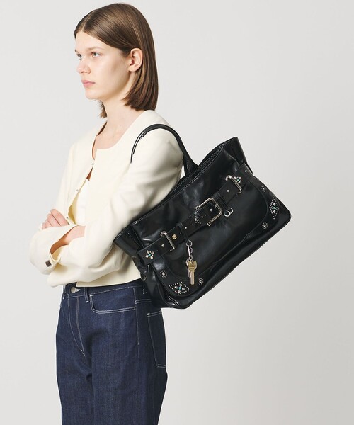 OSOI(オソイ)の「<OSOI>TOTE BROCLE バッグ GEM(トートバッグ・レディース・ブラック・FREE)」の19枚目の写真