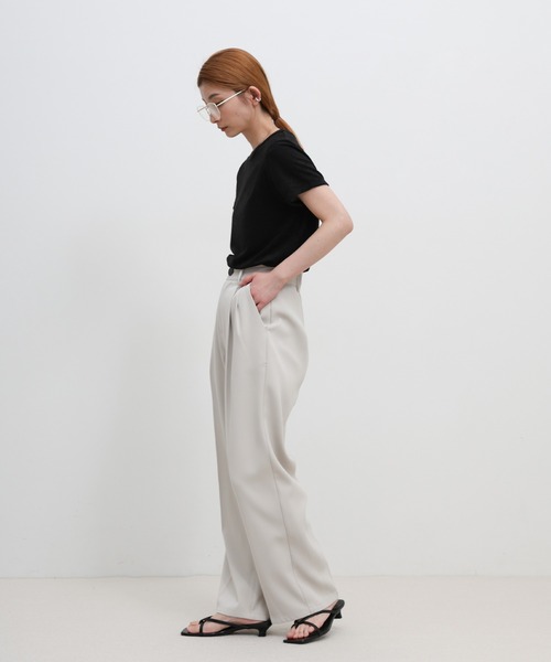 select MOCA（セレクトモカ）の「ワイドスクエアトングローヒールサンダル（サンダル・レディース・ブラック・SMALL/MEDIUM/LARGE）」の7枚目の写真