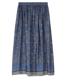 ZUCCa（ズッカ）の「FLORAL SCARF PRINT / スカート（スカート）」