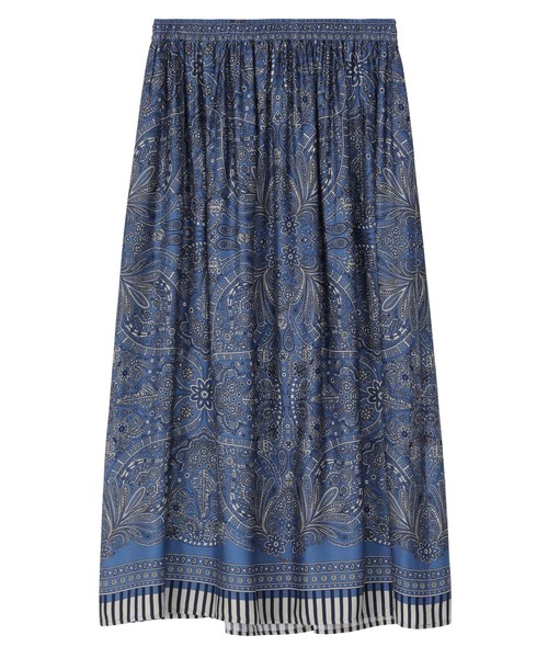 セール】FLORAL SCARF PRINT / スカート / P（スカート）｜ZUCCa