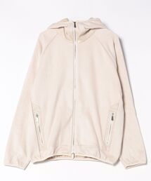 【SR】【it】【MMMM】バックサイドフリース スウェード ZIPパーカー