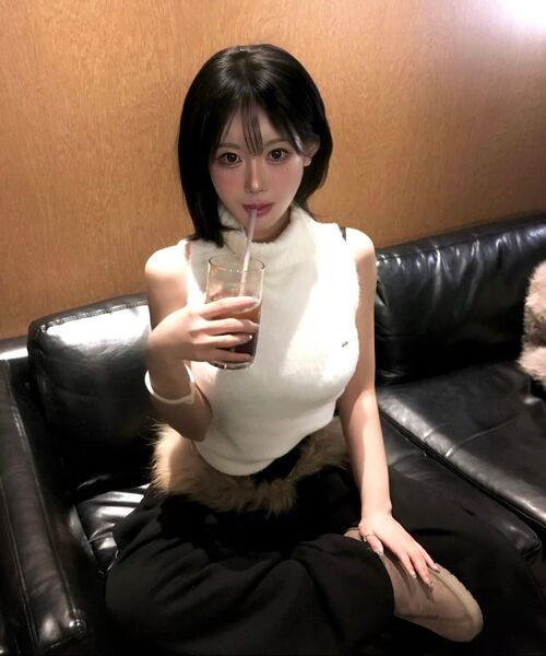 SYNERJYN（シナジン）の「JOY KNIT TOP WHITE（ニット/セーター・レディース・その他・ONE SIZE）」の6枚目の写真
