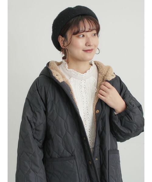 セール】リバーシブルボアブルゾン（ブルゾン）｜Samansa Mos2