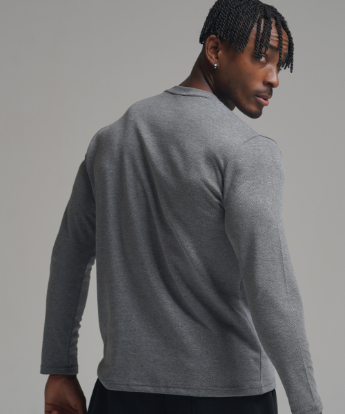 PHERMENON(フェルメノン)の「マッスルフィットイージーロングスリーブ - グレー(Tシャツ/カットソー・メンズ・その他・1/2/3)」の12枚目の写真