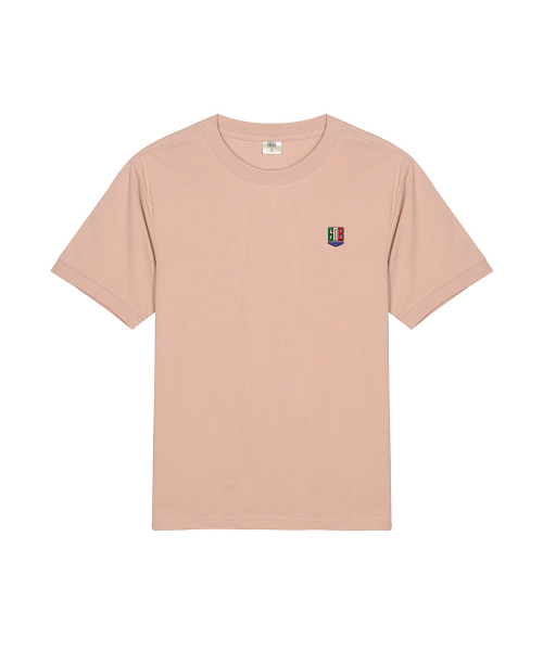 GRAIN DE BEAUTE（グランデボーテ）の「BACK LOGO GDB T-SHIRT 02 [INDY PINK]（Tシャツ/カットソー・レディース・ピンク・S/M/L/XL）」の5枚目の写真