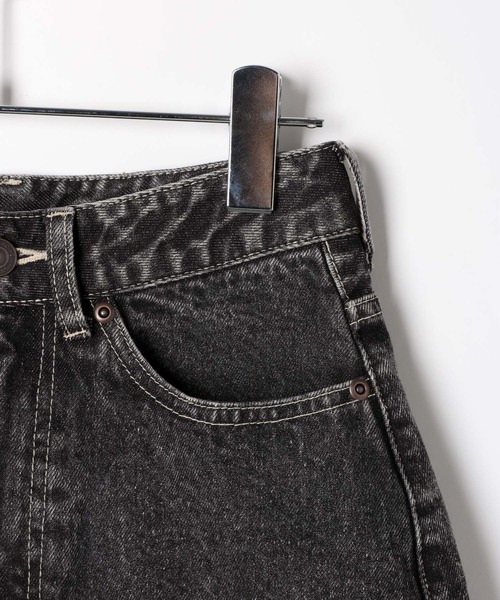 Heather（ヘザー）の「ハイウエストデニムフリルショートパンツ　647646（デニムパンツ・レディース・ブルー/ブラック/ベージュ・S/M）」の16枚目の写真