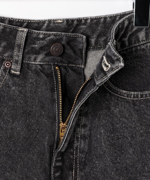 Heather（ヘザー）の「ハイウエストデニムフリルショートパンツ　647646（デニムパンツ・レディース・ブルー/ブラック/ベージュ・S/M）」の18枚目の写真