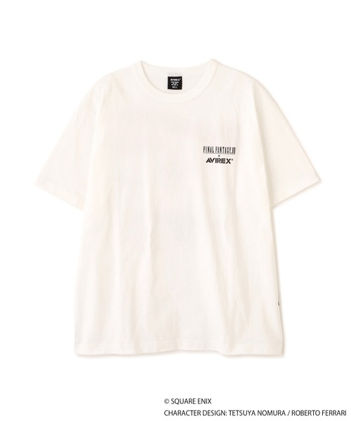 AVIREX × FINAL FANTASY VII REMAKE》PINUP T-SHIRT 'TIFA & AERITH