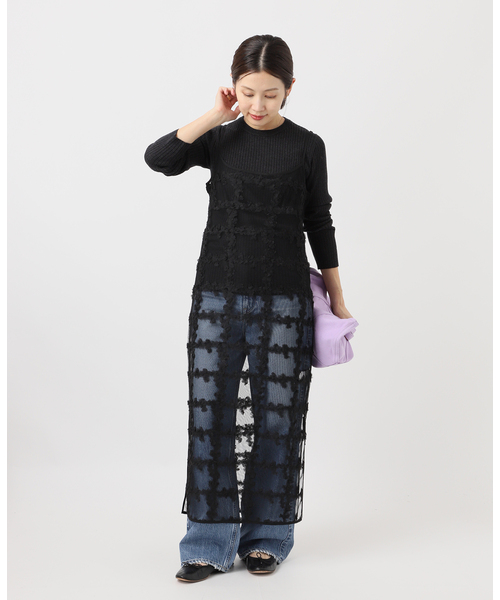 IENA（イエナ）の「BAUM UND PFERDGARTEN/バウム ウンド ヘルガーデン OP ワンピース（ワンピース・レディース・ブラック・FREE）」の8枚目の写真