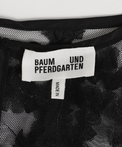 IENA（イエナ）の「BAUM UND PFERDGARTEN/バウム ウンド ヘルガーデン OP ワンピース（ワンピース・レディース・ブラック・FREE）」の6枚目の写真