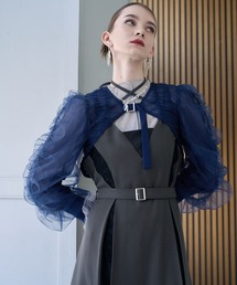 HARE | 【CEREMONY】ギャザーデザインボレロ(HARE)(カーディガン/ボレロ)