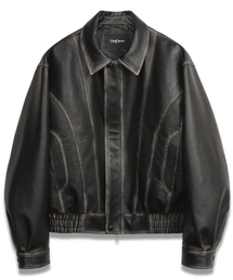 DOFFJASON（ドフジェーソン）の「ワシントンレザーカーブボマージャケット（ライダースジャケット）」