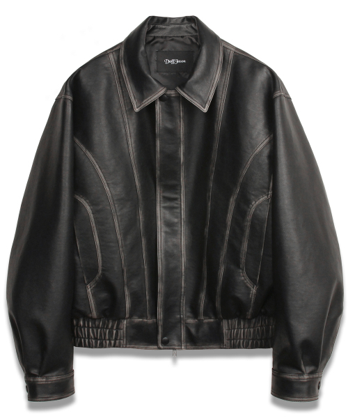 DOFFJASON(ドフジェーソン)の「ワシントンレザーカーブボマージャケット(ライダースジャケット・メンズ・その他・2XL/L/M/XL)」の1枚目の写真
