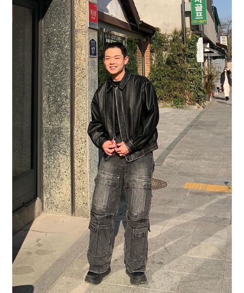 DOFFJASON(ドフジェーソン)の「ワシントンレザーカーブボマージャケット(ライダースジャケット・メンズ・その他・2XL/L/M/XL)」の9枚目の写真