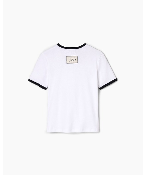 MARC JACOBS（マークジェイコブス）の「ARTIST SHRIGLEY IT'S OK RINGER TEE/デヴィッド・シュリグリー x マーク ジェイコブス イッツ オーケー リンガー ティー（Tシャツ/カットソー・レディース・ホワイト系その他・S/XS）」の6枚目の写真