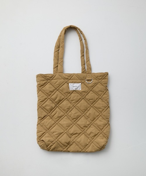 Muel Chic(ミュエルシック)の「Lome quilt bag ロメキルトバッグ(トートバッグ・レディース・ブラック/ベージュ/オフホワイト/ライトブルー・FREE)」の5枚目の写真