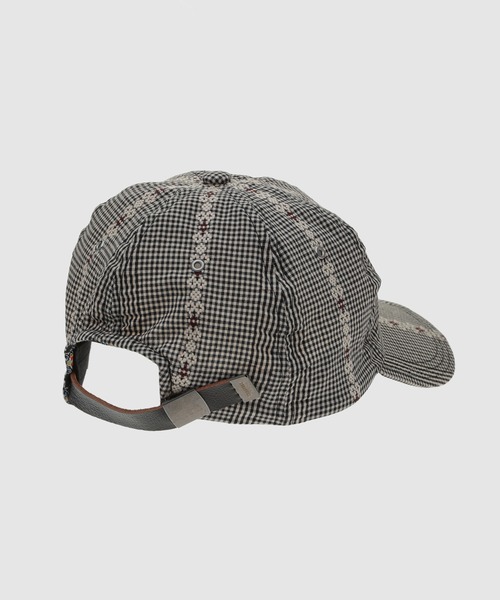 SUGARHILL（シュガーヒル）の「TYROL DOBBY BASEBALL CAP（キャップ・メンズ・ブラック・0）」の2枚目の写真