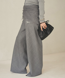 plage | Worsted Bias Relax パンツ(その他パンツ)