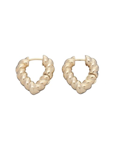 EVRIS（エヴリス）の「WAVE HEART MOTIF ピアス（ピアス（両耳用）・レディース・シルバー/ゴールド・FREE）」の10枚目の写真