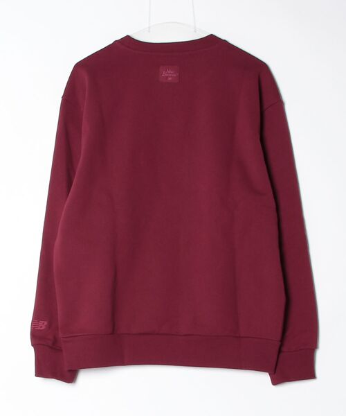 NEW BALANCE(ニューバランス)の「LNYクルースウェット(スウェット・メンズ・アイボリー/バーガンディー・SMALL/MEDIUM/LARGE/X-LARGE/XX-LARGE)」の17枚目の写真