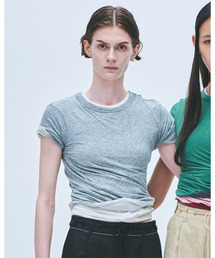 muller of yoshiokuboミュラーオブヨシオクボ_2WAYTシャツ muller of yoshiokubo（ミュラーオブヨシオクボ