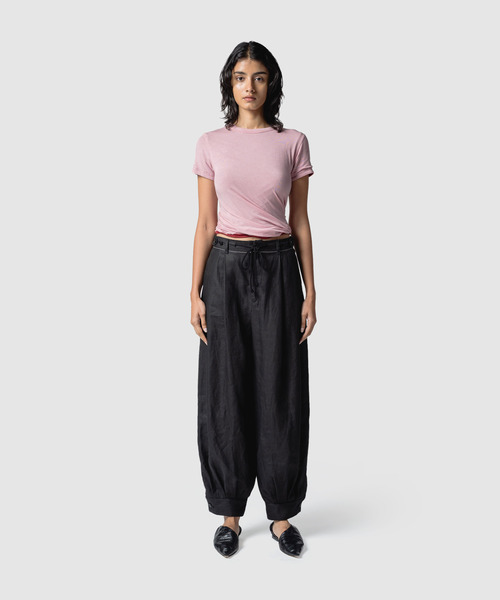 muller of yoshiokubo(ミュラーオブヨシオクボ)の「muller of yoshiokubo ミュラーオブヨシオクボ / REVERSIBLE TWIST TOP バイカラーリバーシブルツイストトップス / MLS26107(Tシャツ/カットソー・レディース・グリーン/ピンク/グレー/ホワイト・36/38)」の14枚目の写真