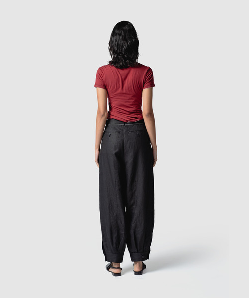 muller of yoshiokubo(ミュラーオブヨシオクボ)の「muller of yoshiokubo ミュラーオブヨシオクボ / REVERSIBLE TWIST TOP バイカラーリバーシブルツイストトップス / MLS26107(Tシャツ/カットソー・レディース・グリーン/ピンク/グレー/ホワイト・36/38)」の19枚目の写真