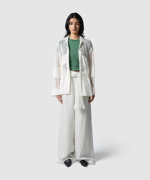 muller of yoshiokubo(ミュラーオブヨシオクボ)の「muller of yoshiokubo ミュラーオブヨシオクボ / REVERSIBLE TWIST TOP バイカラーリバーシブルツイストトップス / MLS26107(Tシャツ/カットソー・レディース・グリーン/ピンク/グレー/ホワイト・36/38)」の20枚目の写真