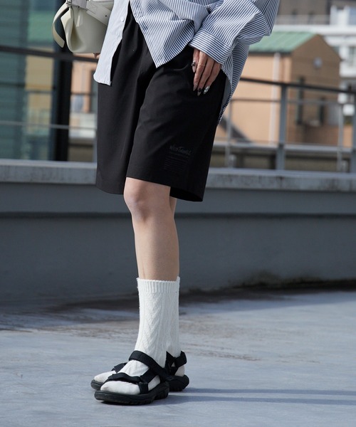 WILD THINGS(ワイルドシングス)の「WILD THINGS/ワイルドシングス BASE SHORTS ブランドロゴ イージーショーツ 2026年春夏(その他パンツ・メンズ・ブラック/グレー・M/L/XL)」の10枚目の写真