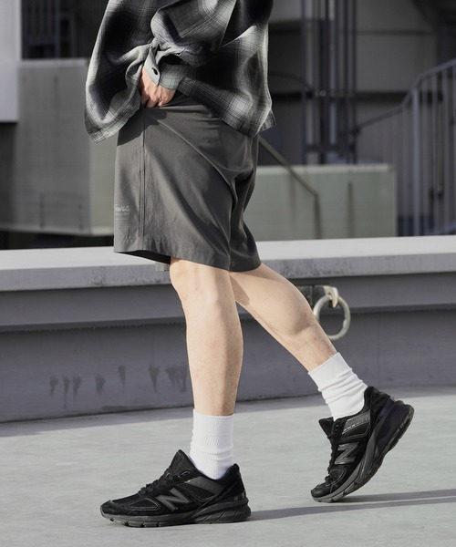 WILD THINGS(ワイルドシングス)の「WILD THINGS/ワイルドシングス BASE SHORTS ブランドロゴ イージーショーツ 2026年春夏(その他パンツ・メンズ・ブラック/グレー・M/L/XL)」の13枚目の写真