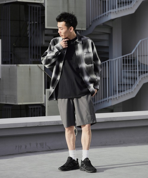 WILD THINGS(ワイルドシングス)の「WILD THINGS/ワイルドシングス BASE SHORTS ブランドロゴ イージーショーツ 2026年春夏(その他パンツ・メンズ・ブラック/グレー・M/L/XL)」の17枚目の写真