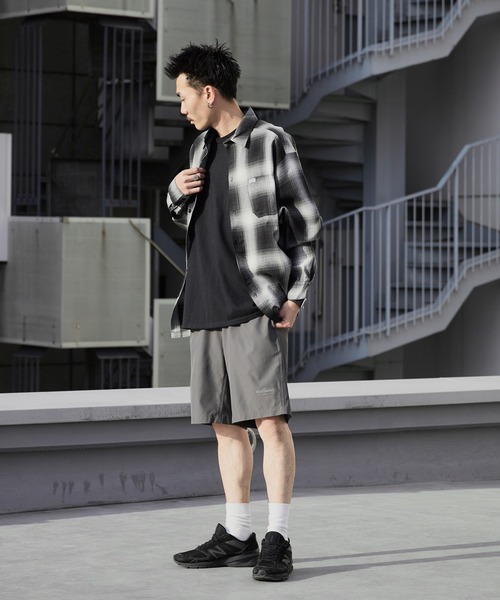 WILD THINGS(ワイルドシングス)の「WILD THINGS/ワイルドシングス BASE SHORTS ブランドロゴ イージーショーツ 2026年春夏(その他パンツ・メンズ・ブラック/グレー・M/L/XL)」の18枚目の写真