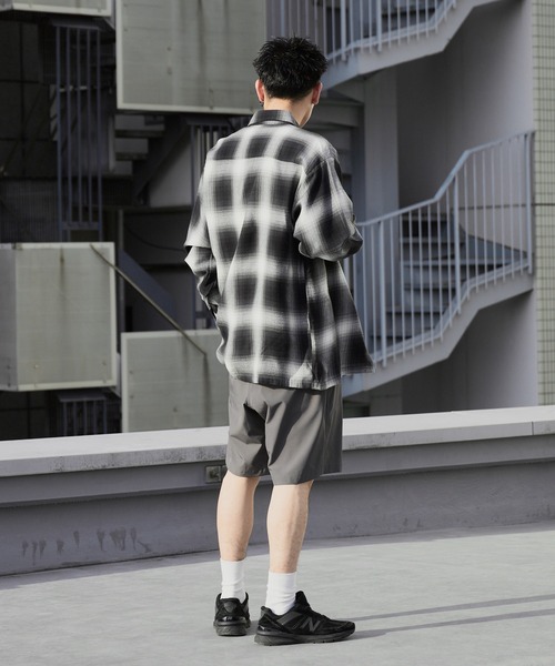 WILD THINGS(ワイルドシングス)の「WILD THINGS/ワイルドシングス BASE SHORTS ブランドロゴ イージーショーツ 2026年春夏(その他パンツ・メンズ・ブラック/グレー・M/L/XL)」の20枚目の写真