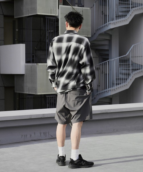 WILD THINGS(ワイルドシングス)の「WILD THINGS/ワイルドシングス BASE SHORTS ブランドロゴ イージーショーツ 2026年春夏(その他パンツ・メンズ・ブラック/グレー・M/L/XL)」の21枚目の写真