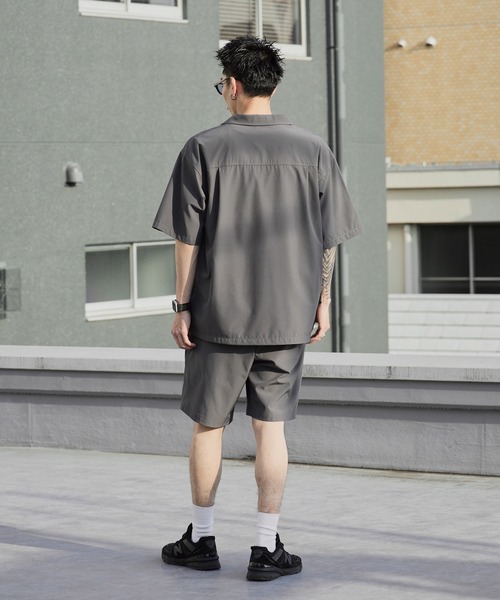 WILD THINGS（ワイルドシングス）の「WILD THINGS/ワイルドシングス BASE SHORTS ブランドロゴ イージーショーツ 2026年春夏（その他パンツ・メンズ・ブラック/グレー・M/L/XL）」の22枚目の写真