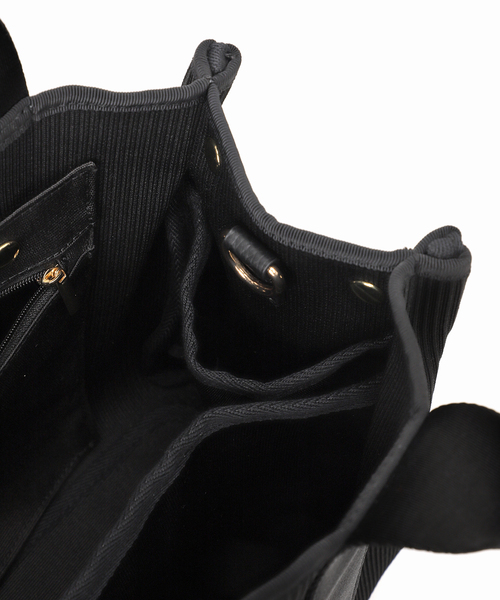 LE TALON（ルタロン）の「LETALON RIBRIB TOTE（トートバッグ・レディース・ブラック/アイボリー・FREE）」の14枚目の写真