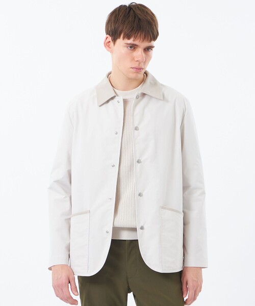 MACKINTOSH PHILOSOPHY(マッキントッシュ フィロソフィー)の「CORDURAR タイプライター WARENFORD STUDS(ウァレンフォード スタッズ)(ブルゾン・メンズ・ダークネイビー/グレー系その他・40/38)」の1枚目の写真