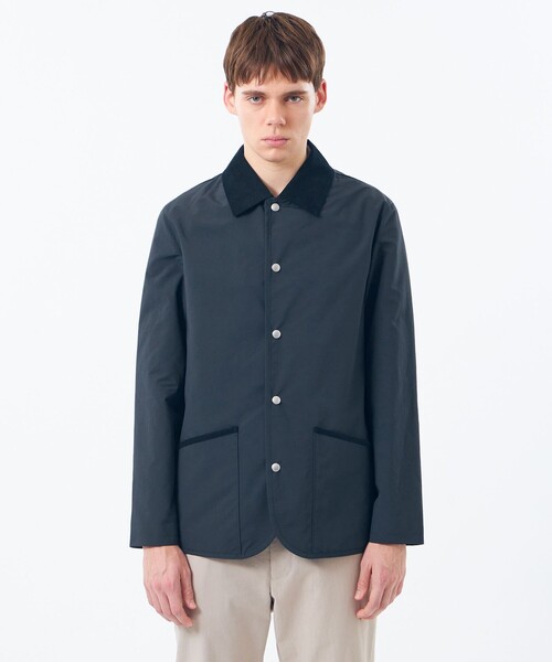 MACKINTOSH PHILOSOPHY(マッキントッシュ フィロソフィー)の「CORDURAR タイプライター WARENFORD STUDS(ウァレンフォード スタッズ)(ブルゾン・メンズ・ダークネイビー/グレー系その他・40/38)」の6枚目の写真