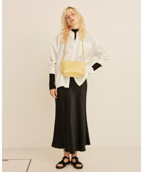 Rouge vif（ルージュヴィフ）の「【CHIMERE/シメール】スプリットレザーミニショルダーバッグ（トートバッグ・レディース・イエロー/ブラック・フリー）」の15枚目の写真