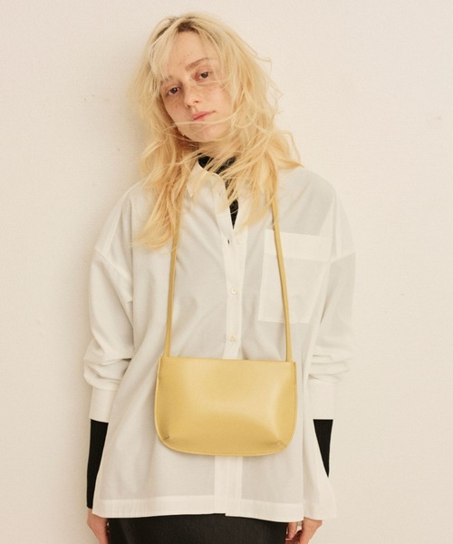 Rouge vif（ルージュヴィフ）の「【CHIMERE/シメール】スプリットレザーミニショルダーバッグ（トートバッグ・レディース・イエロー/ブラック・フリー）」の8枚目の写真