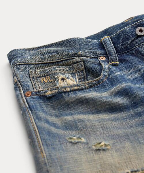 RRL(ダブル アール エル)の「ヴィンテージ 5ポケット Averie ジーンズ(デニムパンツ・メンズ・ブルー・28/30/29/30/30/30/31/30/32/30/32/32/33/32/34/32/36/32)」の7枚目の写真