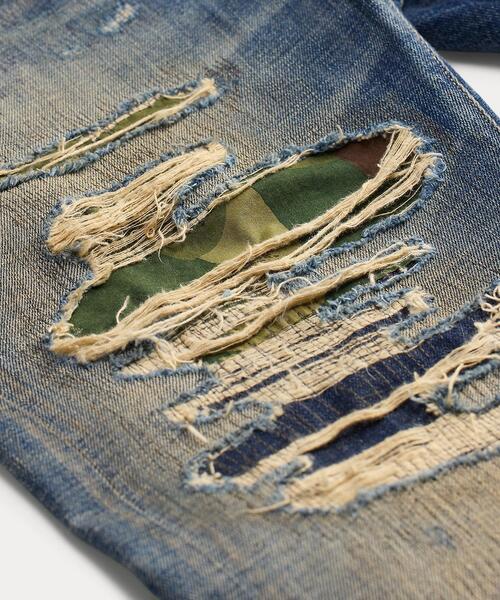 RRL(ダブル アール エル)の「ヴィンテージ 5ポケット Averie ジーンズ(デニムパンツ・メンズ・ブルー・28/30/29/30/30/30/31/30/32/30/32/32/33/32/34/32/36/32)」の6枚目の写真