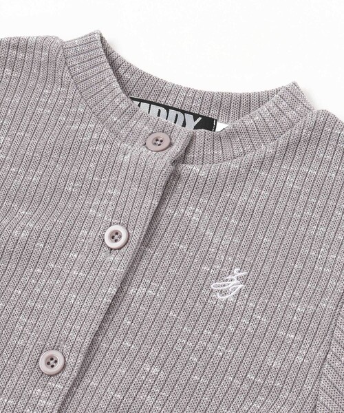 ZIDDY（ジディ）の「メランジカーディガン＆ボトムセット(130~160cm)（その他トップス・キッズ・ブラック/グレー・140cm/130cm/FREE/150cm）」の10枚目の写真