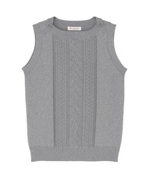 TOKYO SHIRTS | ボートネック レディースニットベスト(ベスト)