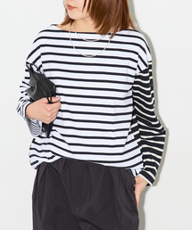 《追加》別注【Leminor/ルミノア】クレイジーボーダー：カットソー