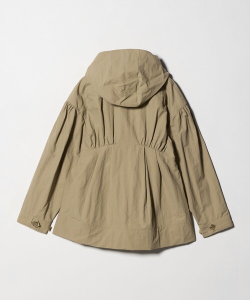 UNITED ARROWS(ユナイテッドアローズ)の「<VACHEMENT>ギャザー ブルゾン(ブルゾン・レディース・ベージュ/ダークグレー・FREE)」の3枚目の写真