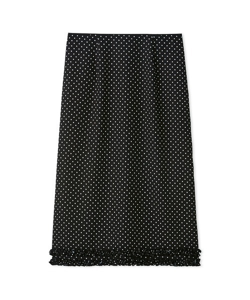 SNIDEL(スナイデル)の「フリルディテールミディスカート(スカート・レディース・ドット/ブラック・0/1)」の17枚目の写真