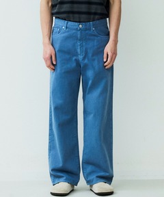 ピグメントカラーワイドパンツ