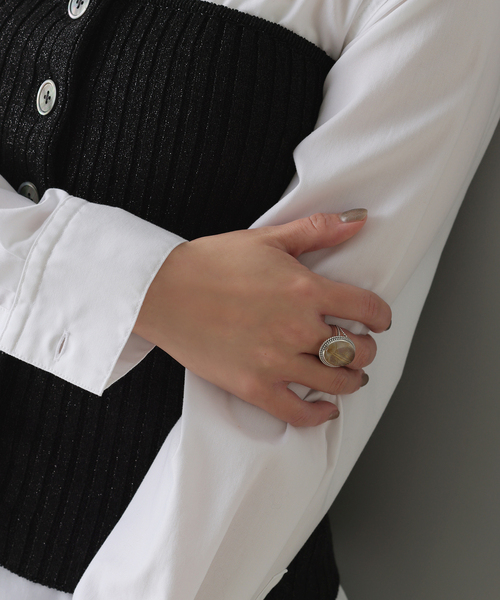 Lilas(リラ)の「【SAMH by LILAS】ルチルリング SV(リング・レディース・シルバー・11/13/15 )」の3枚目の写真